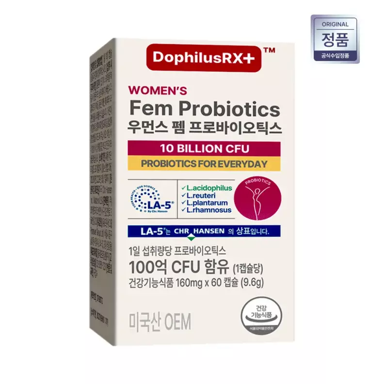 펨 도피러스 알엑스 100억 여성 질유산균 펨 프로바이오틱스 60캡슐 1개 가격 비교 도피러스RX 펨 도피러스 알엑스 100억 여성 질유산균 펨 프로바이오틱스 60캡슐 1개