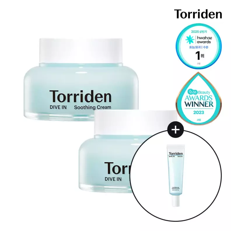 토리든 다이브인 저분자 히알루론산 수딩 크림 100ml X 2개 (+다이브인 세럼 20ml) 가격 비교 토리든 토리든 다이브인 저분자 히알루론산 수딩 크림 100ml X 2개 (+다이브인 세럼 20ml)