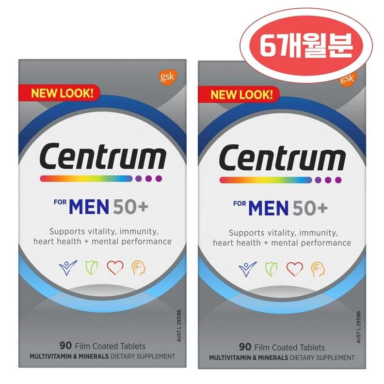 포맨실버 남성용 50세 이상 실버 90정 2개 180일분 호주내수용 가격 비교 센트룸 포맨실버 남성용 50세 이상 실버 90정 2개 180일분 호주내수용
