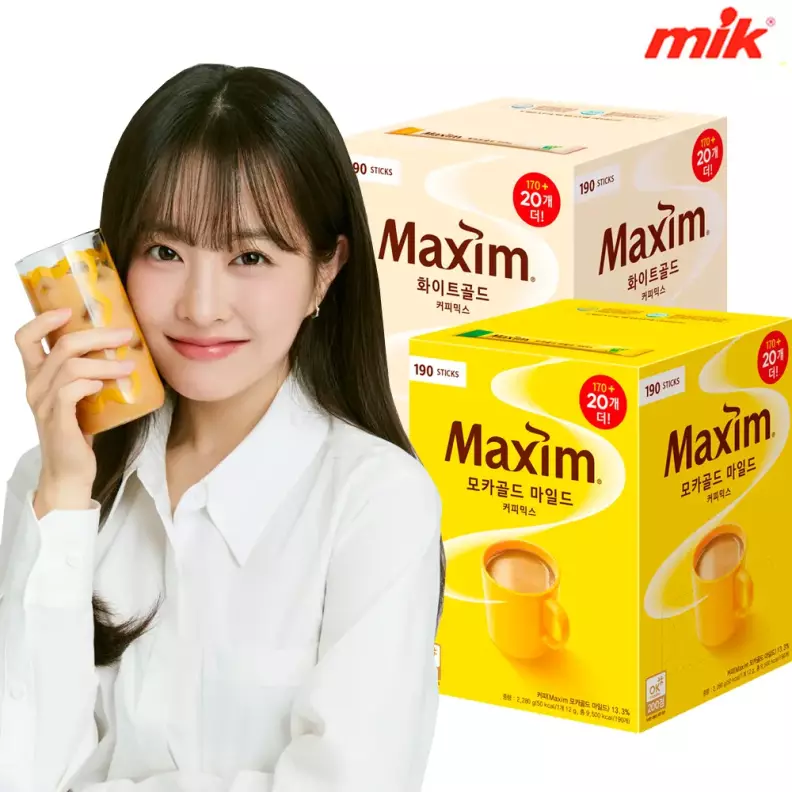 맥심 모카골드 / 화이트골드 190Tx2개(380T) 외 [커피믹스/믹스커피/카누/라떼/다카페인/다크/마일드/더블샷 가격 추이 맥심 맥심 모카골드 / 화이트골드 190Tx2개(380T) 외 [커피믹스/믹스커피/카누/라떼/다카페인/다크/마일드/더블샷 - 최저가 56,590원