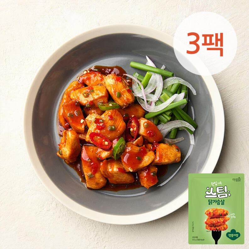 한입가득 소스스팀 닭가슴살 깐풍기맛 100g 3팩 가격 추이 아임닭 한입가득 소스스팀 닭가슴살 깐풍기맛 100g 3팩 - 최저가 4,650원
