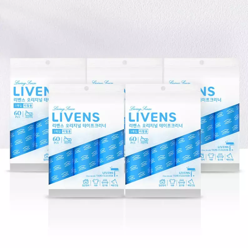 사선컷팅 테이프크리너 리필 3입x5개(총 15개) 가격 비교 리벤스 사선컷팅 테이프크리너 리필 3입x5개(총 15개)