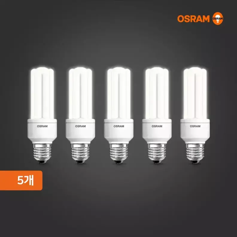 오스람 삼파장 전구 램프 5개 묶음 8W 11W 15W 20W 23W E26 EL 가격 추이 오스람 오스람 삼파장 전구 램프 5개 묶음 8W 11W 15W 20W 23W E26 EL - 최저가 12,330원